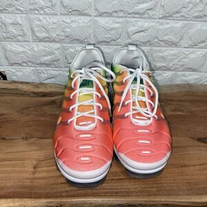 Nike Air VaporMax Plus Sunset Rainbow Multicolor Mens 9.5 Women's 11